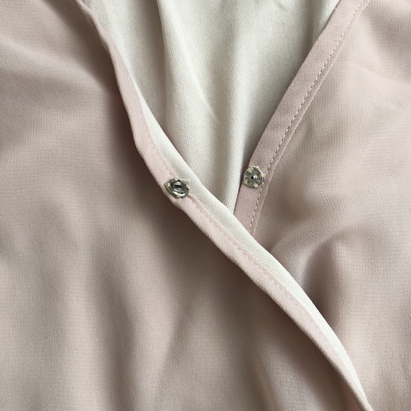 Baltic Born Lydia Maxi Dress in Natural V-Neck Cuff Long Sleeve Chiffon Dress M - Picture 11 of 12